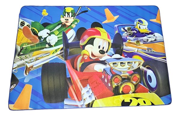 Alfombra Infantil Mickey Road Racers Carpeta 67x120 - Imagen 6