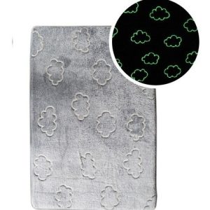 Alfombra Brilla En Oscuridad 60 X 90 Cm Infantil Suave Glow