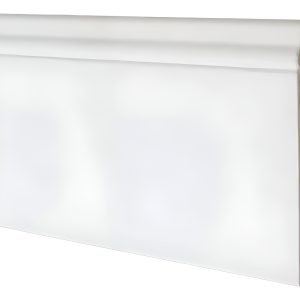 Zocalo Madera Prepintado Blanco Mdf Atenneas Pz-126 X 2,75ml