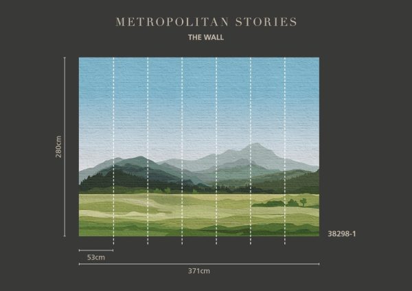 Fotomural Vinilico Importado Lavable The Wall 371 X 280 Cm - Imagen 85