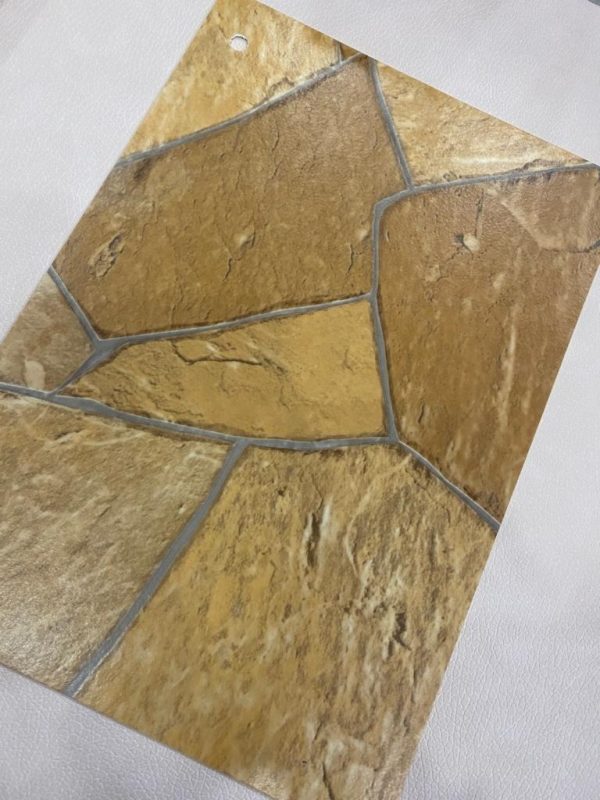 Piso Vinilico Rollo Simil Laja Mosaico Lentex 1.3mm Bonus - Imagen 3
