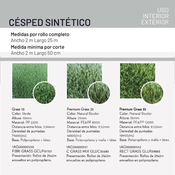 Pasto Artificial Cesped Sintetico Rollo 10mm Urben Xm2 - Imagen 7