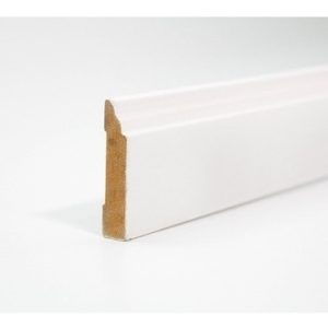 Zócalo Atenneas Pz56 Mdf Prepintado Blanco X 2,75 Ml
