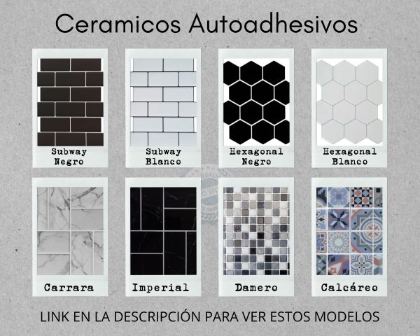 Vinilo Autoadhesivo Azulejo Cerámico Hexagonal Cocina Baño Color Blanco 16592 - Imagen 6