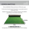 Cesped Sintetico 20mm Gramagreen Gg18r X M2 Rambla - Imagen 6