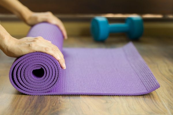 Yoga Mat Colchoneta 5mm Pvc Pilates Fitness Gym 173cm X 61cm - Imagen 11