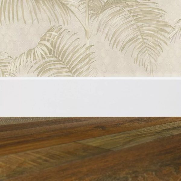Zocalo Madera Mdf Foliado Piso Flotante Classic 6cm X 2,75ml - Imagen 6