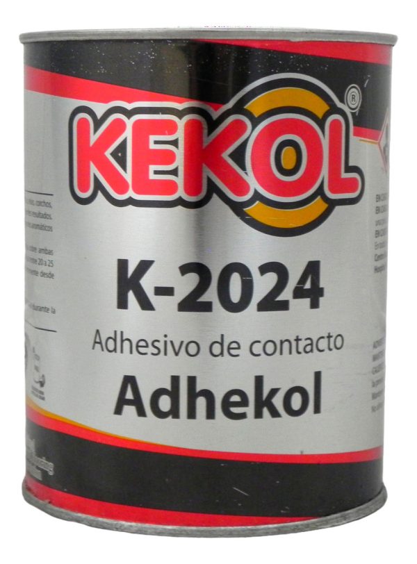 Adhesivo Cemento Doble Contacto Kekol K-2024 750 Gramos Con Tolueno Amarillo Verdoso - Imagen 2