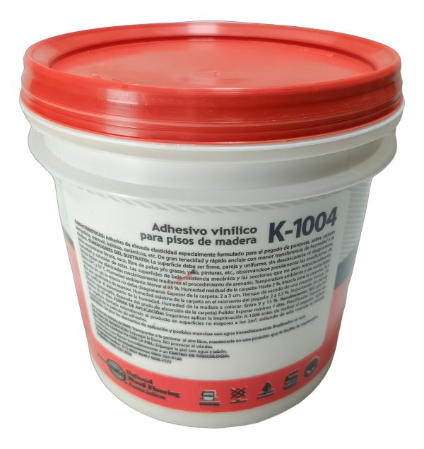 Adhesivo Vinilico Kekol K 1004 5 Kg Para Pisos Color Ocre - Imagen 2