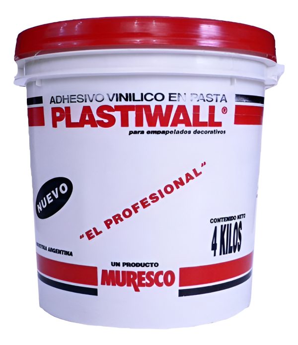Adhesivo Para Empapelado Muresco 4 Kg Plastiwall