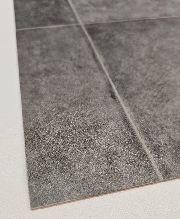 Piso Vinilico En Rollo Luna Simil Ceramico Alto Transito 1m2 - Imagen 4