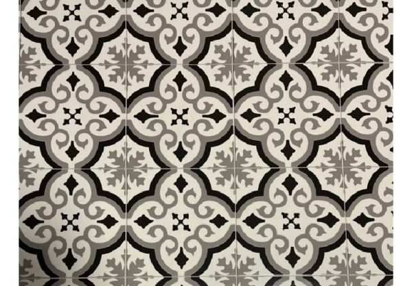 Piso Vinílico En Rollo Lentex Bonus Mosaico Calcareo X 1 M2