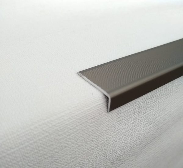 Varilla Angulo Terminacion Aluminio X2500mm Champagne 2510 - Imagen 2