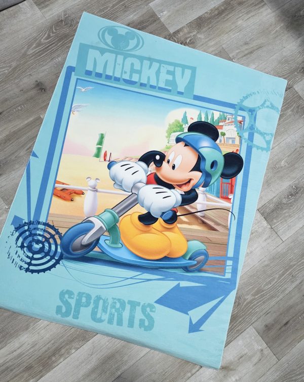 Alfombra Infantil Mickey Premium Carpeta Dib 100x140 - Imagen 3