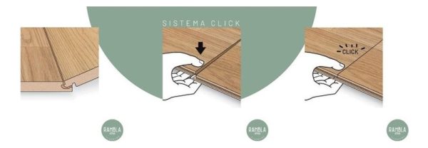 Piso Vinilico Click Spc Pvc 5mm Manta Eurotec Original Wood - Imagen 7