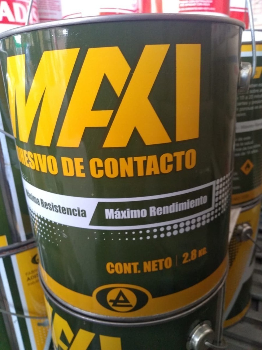 Cemento De Contacto Maxi Pegamento Adhesivo X 2,8 Kg = 4 Lts - Imagen 2