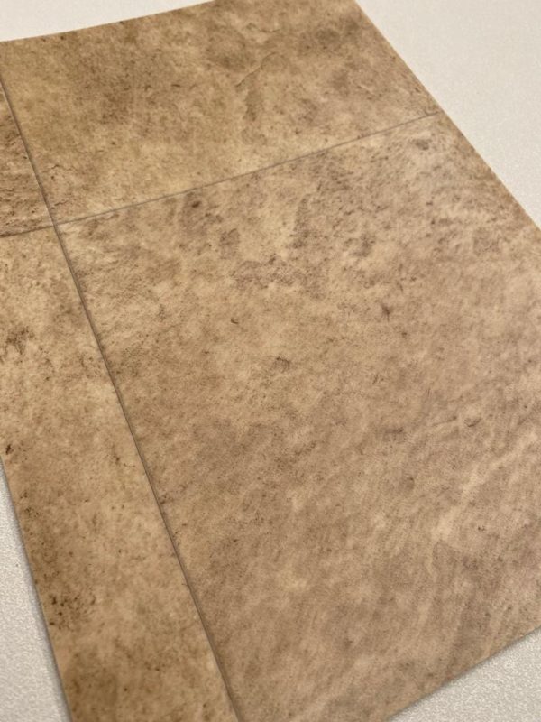 Piso Vinílico Rollo Cerámica Cocina Baño Alto Tránsito 2,5mm - Imagen 4
