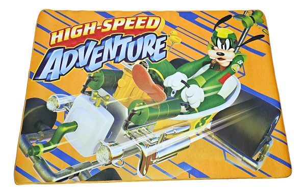 Alfombra Infantil Mickey Road Racers Carpeta 67x120