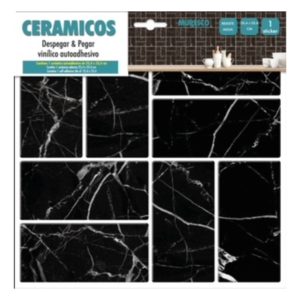 Cerámico Autoadhesvo Muresco Simi Mármol Imperial 25,4 X25,4