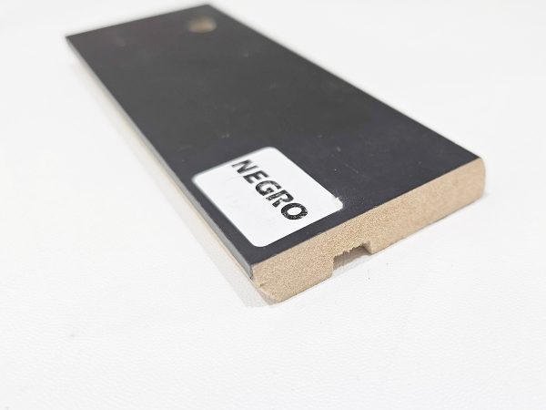 Zocalo Madera Mdf Foliado Piso Flotante Classic 6cm X 2,75ml - Imagen 2