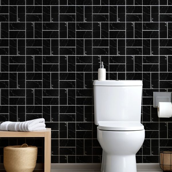 Cerámico Autoadhesvo Muresco Simi Mármol Imperial 25,4 X25,4 - Imagen 7
