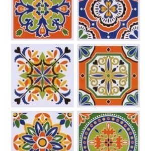 Azulejos Autoadhesivos Vinilo Muresco 16211 X 6 U Rambla