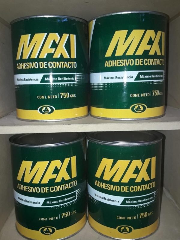 Cemento De Contacto Maxi Pegamento Adhesivo X 750 Grs - Imagen 5