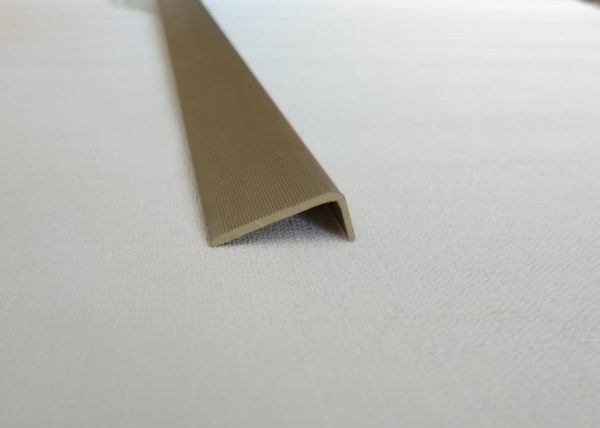 Varilla Angulo Terminacion Aluminio X2500mm Oro 2510 - Imagen 2