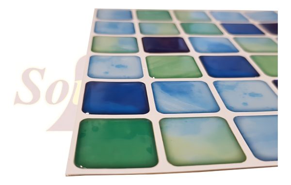 Venecitas Autoadhesivas Pvc Relieve Muresco Ceramico Tira Color Clasica - Imagen 7