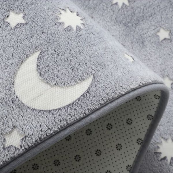 Alfombra Brilla En Oscuridad 60 X 90 Cm Infantil Suave Glow - Imagen 11