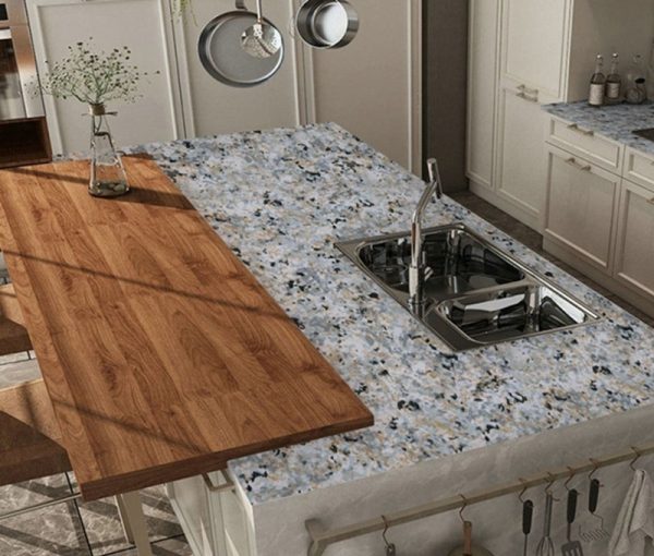 Vinilo Autoadhesivo Pvc Muresco Marmol X 2 Mts Color Granito - Imagen 2