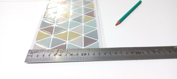 Venecita 3d Autoadhesiva Geométrica 12,70 X 30,84 Cm - Imagen 6