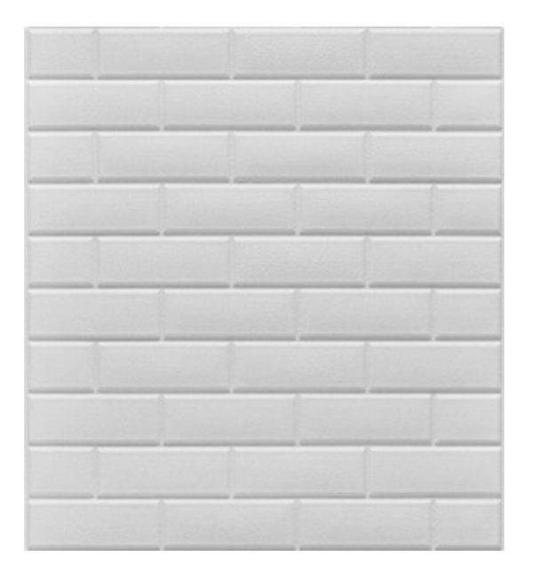 Placa 3d Autoadhesiva Pared Pintable/lavable Tile Muresco