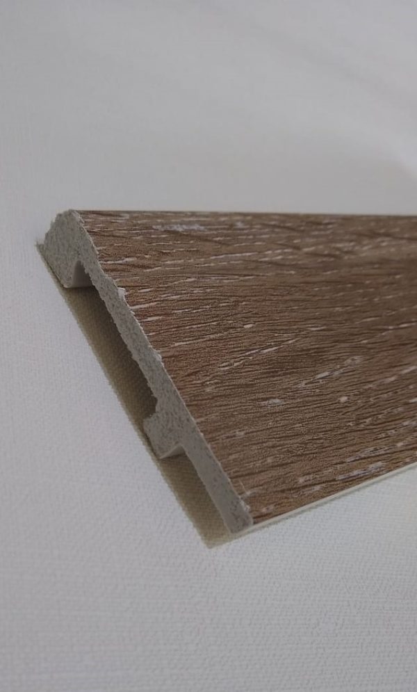 Zócalo Pvc Eurotec Facetado Simil Madera 8cm X 2.45 Mts - Imagen 9