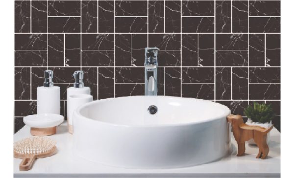 Cerámico Autoadhesivo Simil Marmol Cocina Baño Muresco - Imagen 6
