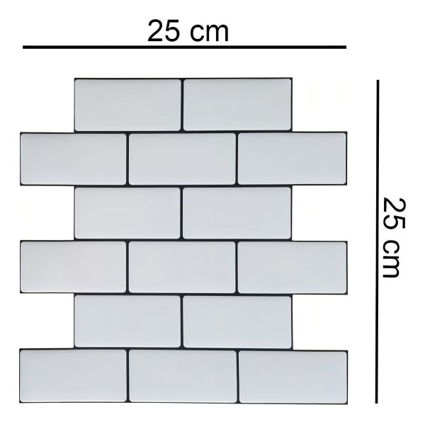 Azulejo Vinilo Autoadhesivo Ceramico 25x25cm 1 Unidad 16531 - Imagen 4