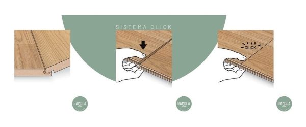 Piso Vinilico Click Spc Pvc 5mm Manta Eurotec Original Wood - Imagen 9