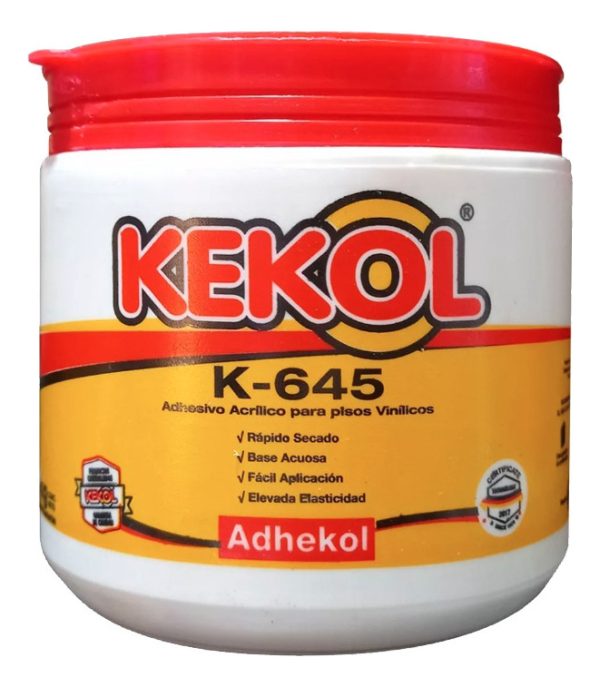 Adhesivo Acrílico Kekol K-645 Para Piso Vinílico X 1 Kg