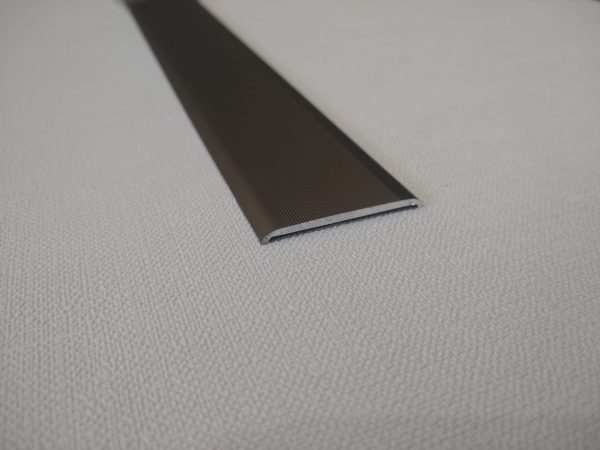 Varilla De Aluminio Plana Terminacion Champagne X 2,70mts - Imagen 3