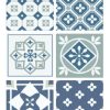 Azulejos Autoadhesivos Vinilo Muresco 16651 X 6 U Rambla