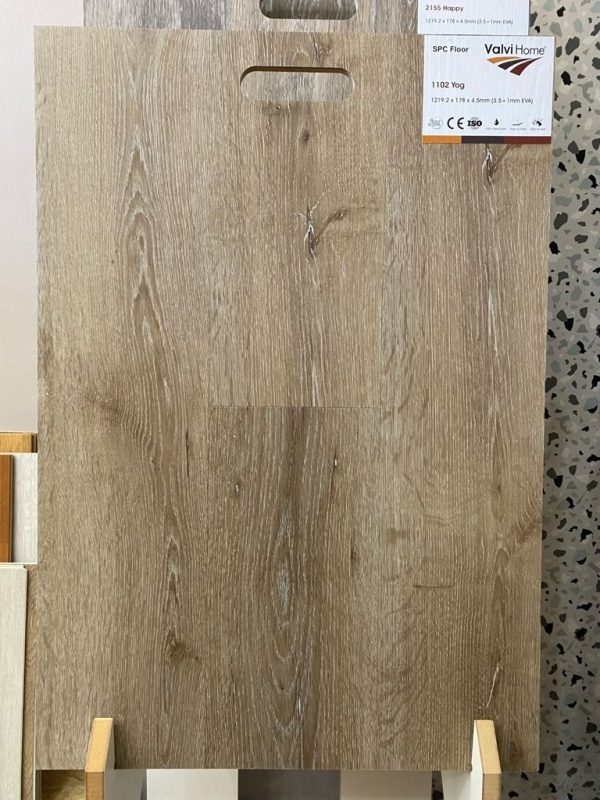 Piso Vinilico Spc Alto Transito Click 4,5mm Madera Valvi - Imagen 11