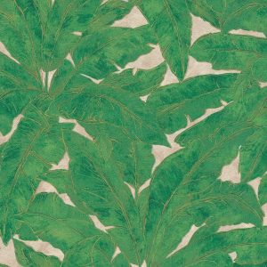 Papel Importado Plantas Hojas Metropolitan Stories 369273