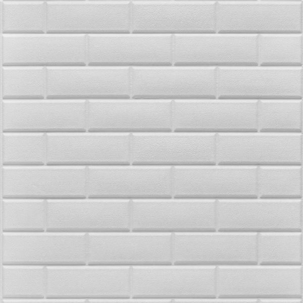 Placas 3d Vinilo Autoadhesivo Pared Ladrillo Tile 70x77 Cm
