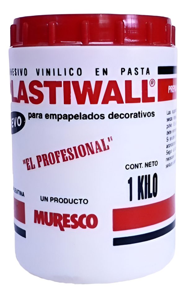 Adhesivo Para Empapelado Muresco 1 Kg Plastiwall Rambla
