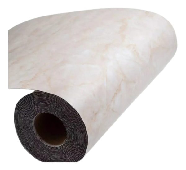 Revestimiento Autoadhesivo Vinílico 2mm Marmol Rollo X 6m2