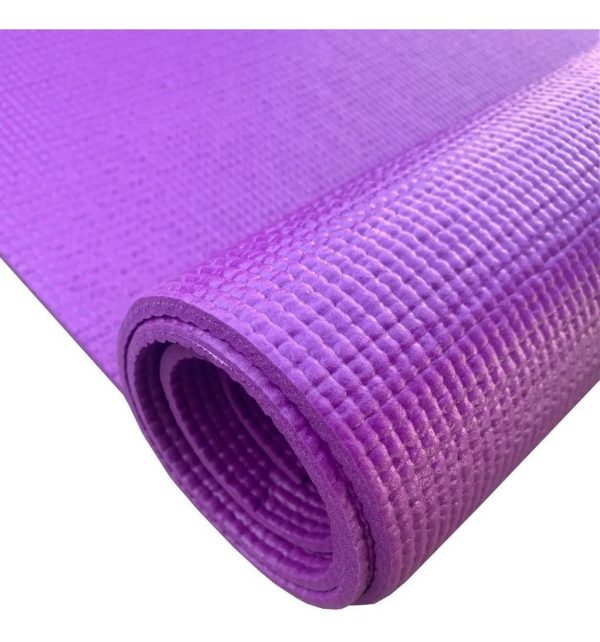 Yoga Mat Colchoneta 5mm Pvc Pilates Fitness Gym 173cm X 61cm - Imagen 8