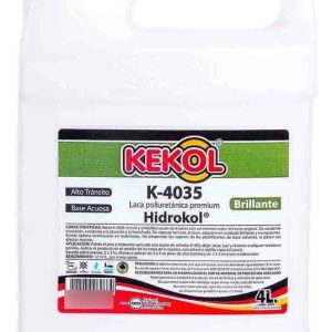 Hidrolaca Acuosa Kekol K-4035 Madera Plastificante X 4lt