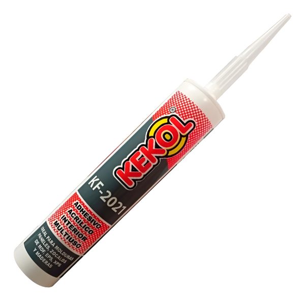 Pegamento En Cartucho Kekol Kf-2021 Color Blanco De 380 Gr