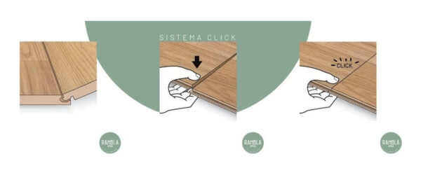 Piso Vinilico Click Spc Pvc 5mm Manta Eurotec Original Wood - Imagen 40