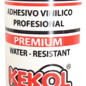Pegamento Adhesivo Vinilico Profesional Kekol K-1050 Color Blanco Envase De 1 Kilogramo No Tóxico